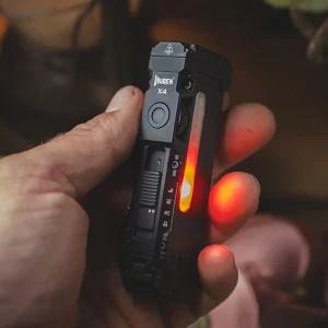 WUBEN X4 충전식 EDC 라이트 다용도 손전등 1500루멘