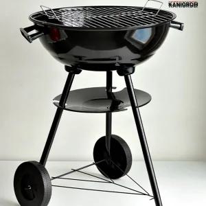 훈제 그릴 숯불구이판 펜션 야외 캠핑 고기굽는판 화로대 대형17인치