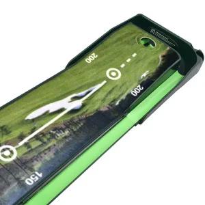 [젠골프]국내생산 CCVU 퍼팅연습기 실내 골프연습 무전력 무소음 자동리턴 골프장전경 프린트 퍼팅 매트