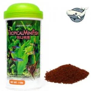 [셀러에이드]소형 열대어 영양 사료 110g 미니비트 물고기영양사료 물고기영양분