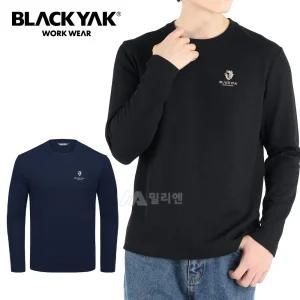 블랙야크 남자긴팔티 기모티셔츠 겨울 남성 와플 티셔츠