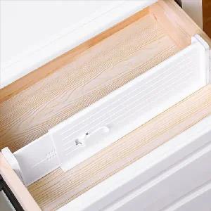 서랍 정리함 길이조절 칸막이 옷 정리 싱크대 수납함 칸칸이 파티션 트레이 주방 속옷