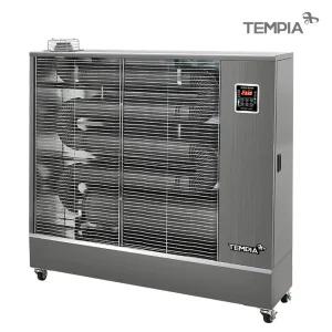 템피아 대형 돈풍기 업소용 산업용 원적외선 튜브히터 곱창난로 석유난로 주름관 등유 히터 21000 