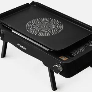 가스타 멀티 와이드 휴대용 캠핑 가스버너 그릴 가스레인지 높낮이 조절 접이식다리 포함