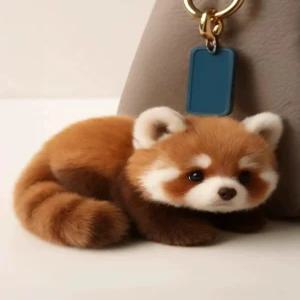 래서팬더 키링 귀여운 레서판다 열쇠고리 가방고리 선물