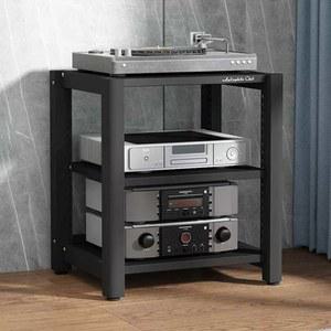 오디오장식장 오디오 스탠드 받침 알루미늄 엠프 xDuoo 랙장 강화유리 진열장 감성 10