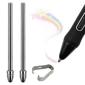 No Worn OUT 아웃 PN05F 합금 PW517 지털 티타늄 호환 스타일러스와 펜슬 교체 Kamvas 펜촉 플러스 24 파인 13 22