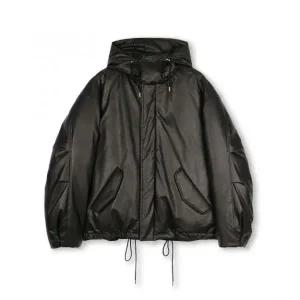 [정품] 비슬로우 데일리 코트 점퍼 야상 패딩 재킷 BESLOW OVERSIZED M65 HOOD ORT DOWN PARKA VEGAN LEATH