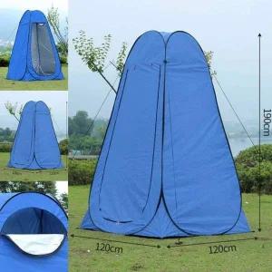 [콩심팥심]캠핑존 이동식 샤워텐트 120x190cm 화장실 탈의실텐트