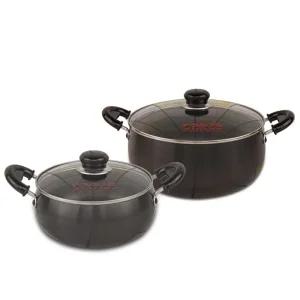 키친아트 쥬노블랙 경질냄비 양수20cm + 양수26cm 곰솥 국솥 솥 양수 전골