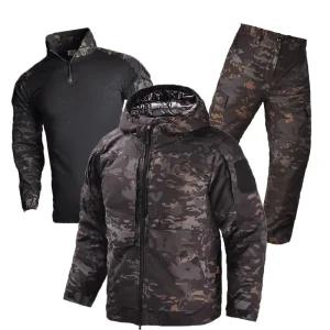 미군군복 밀리터리룩 특전사 위장복 세트 전술복 겨울