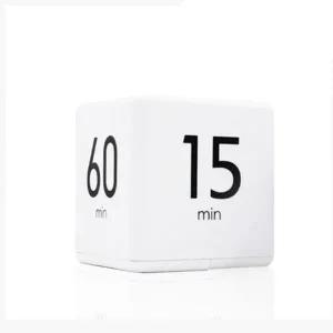 [골드스마일]스톱워치 타이머 알람 공부 시계 사각큐브