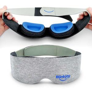 안구 건조증 를 위한 블링크조이 수분 공급 수면 마스크 - 제로 승인, 먼지와 외풍으로부터 보호, 점안제 및 야간 연고 보존, 편안하고 가볍습니다