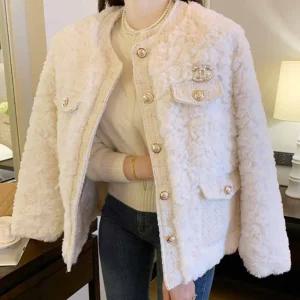 [드넬][드넬]솜사탕양털자켓DWJ53808A