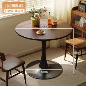 거실 원탁 테이블 회의 라운드 탁자 원목 고급 티테이블