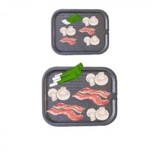 고기 구워 먹기 참 좋은 2 3인용 사각 불판 X 2개입