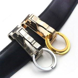 가방 자동차 키링 남성용 지갑 합금 허리띠 키홀더 펜던트 금속 허리 쥬얼리 버클 장식 벨트 클립 키체인 걸이식 공예