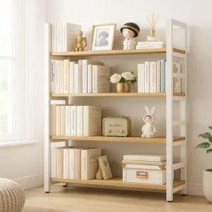 아트박스 가구느낌 리버책장 4단 500 철제 책꽂이 인테리어