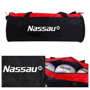 [콩심팥심]낫소 스포츠 볼가방 블랙 NLB-103 축구공 3개수납가능
