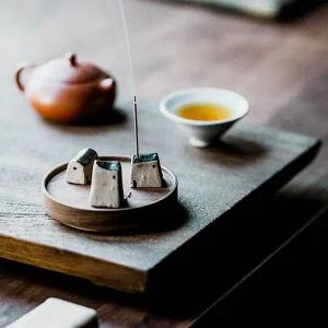 고대 하우스 인센스 향꽂이 스틱 홀더 3종 세트 인센스홀더박스