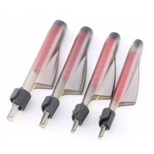 SPORTFUNSF 낚시대 슬리브 커버 투명 잉어 낚시대 팁 커버 막대 모자 폴 가이드 보호 캡 낚시 태클 A