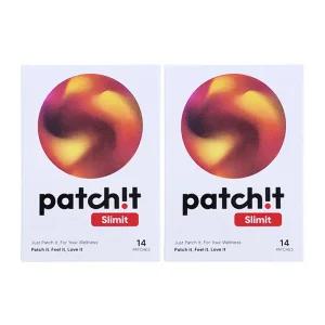 슬림잇 패치 14매 X 2개 L카르티닌 / 카테킨 / 카페인 / 비타민B