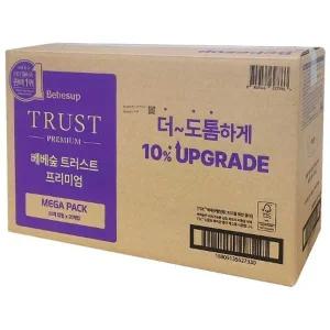 베베숲 트러스트 프리미엄 메가팩 80매 x 20개