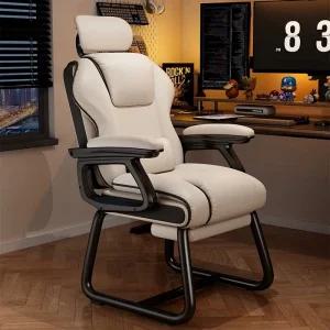 컴퓨터 의자 중역 바퀴없는 허리편한 사무실 체어 임원