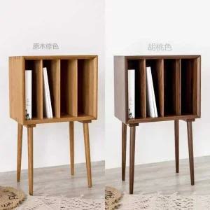 원목 LP수납장 턴테이블선반 빈티지 레코드판 나무