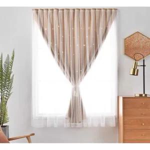 붙이는 찍찍이 커튼 암막 창문 원룸 가리개 작은창 커텐 자취방 무타공