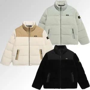 [백화점출고] 내셔널지오그래픽 남여공용 덕다운 플리스 뽀글이 후리스 패딩 점퍼 자켓