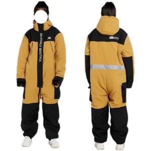 스즈키복 방한복 일체형 용접복 빅 동계 정비복 배달복