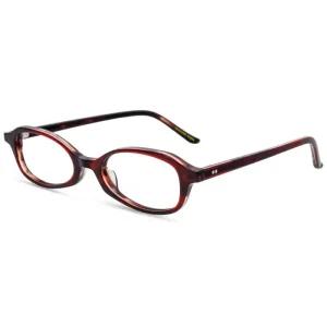 파빌리온 타원형 긱시크 스타일 뿔테 안경