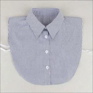 블라우스코디 넥페이크 셔츠 카라 스트라이프 레이어드카라 페이크