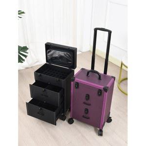 전문가용 4단 캐리어 케리어 상자 메이크업 네일