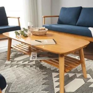 원목테이블 거실테이블 좌탁 소파테이블 1200접이식 j0135 원목 테이블 고무나무