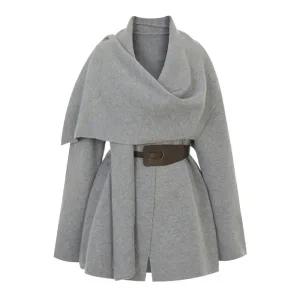 [롯데백화점]티뷰 드레이프 벨티드 숄 가디건_V5D-CCA007