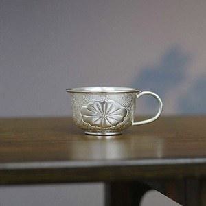 순은 소주잔 찻잔 손잡이 금 잉어 금도금 은잔 물잔