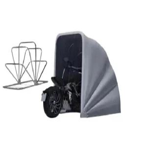반자동 바이크 텐트 캐노피 비막이 차고 야외 접이식 덮개 그늘막 커버 방수 방풍 주차