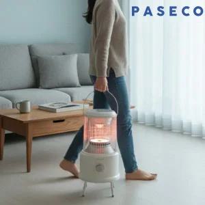 [파세코] 하이라이트 전기 난로 미니 캠핑 히터 1000W 초고속 발열