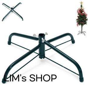 나무 크리스마스 스탠드 인공 베이스 거치대 금속 회전 다리미 브래킷 라이브 홀더 트 랙 우산 의무