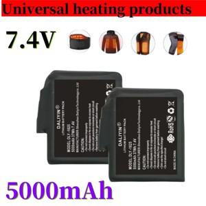 가열 장갑 겨울 난방 스타킹 배터리 장비   7.4 V 5000mAh 충전식 리튬 폴리머