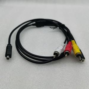 LANC 세미 라운드 포트 A/V-R 비디오 로터스 원격 2.5mm 여성 10 핀 어댑터 케이블 소니 캠코더
