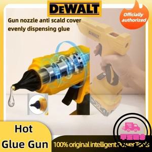 디월트 무선 전기 글루건 20V 배터리 구동 DIY 휴대용 수리 (화상 방지 노즐 포함 가정 및 정원용)