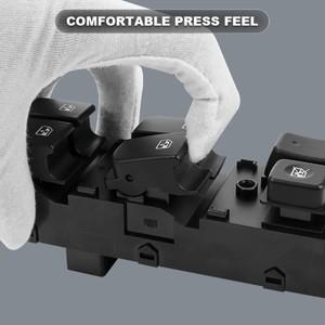 93571-1D200 기아 론도 카렌스 2007 2012호환  프론트 전면 마스터 메인 파워 윈도우 스위치 블랙