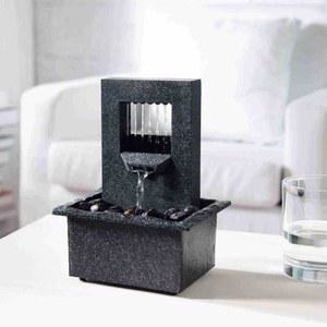 실내 미니 분수대 인공폭포 물멍 안개 인테리어 연못 우산분수 조명 집들이 수반 소형