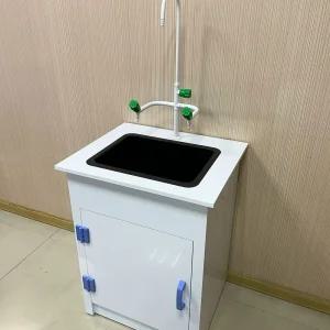 PP 실험실 세안대 눈 안약통 테이블 풀 세척 싱크대 실험대 과학실 책상 90cm