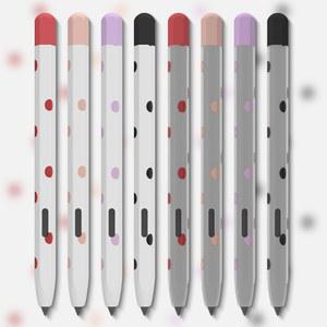 삼성 갤럭시 탭 S10 울트라 S6 라이트 S7 FE S8 S9 보호 커버 소프트 실리콘 충격 방지 태블릿 스타일러스 슬리브 용 연필 케이스