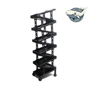 지그재그 다용도 신발정리대 바퀴형 수납 세로형 신발정리 부츠정리대 구두정리대