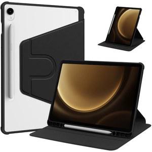 삼성 갤럭시 탭 A9 S9 S8 S7 S10 플러스 A8 10.5 FE 12.4 S6 라이트 10.4용 360도 보호 아크릴 태블릿 케이스